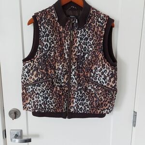 Tribal Vest animal print